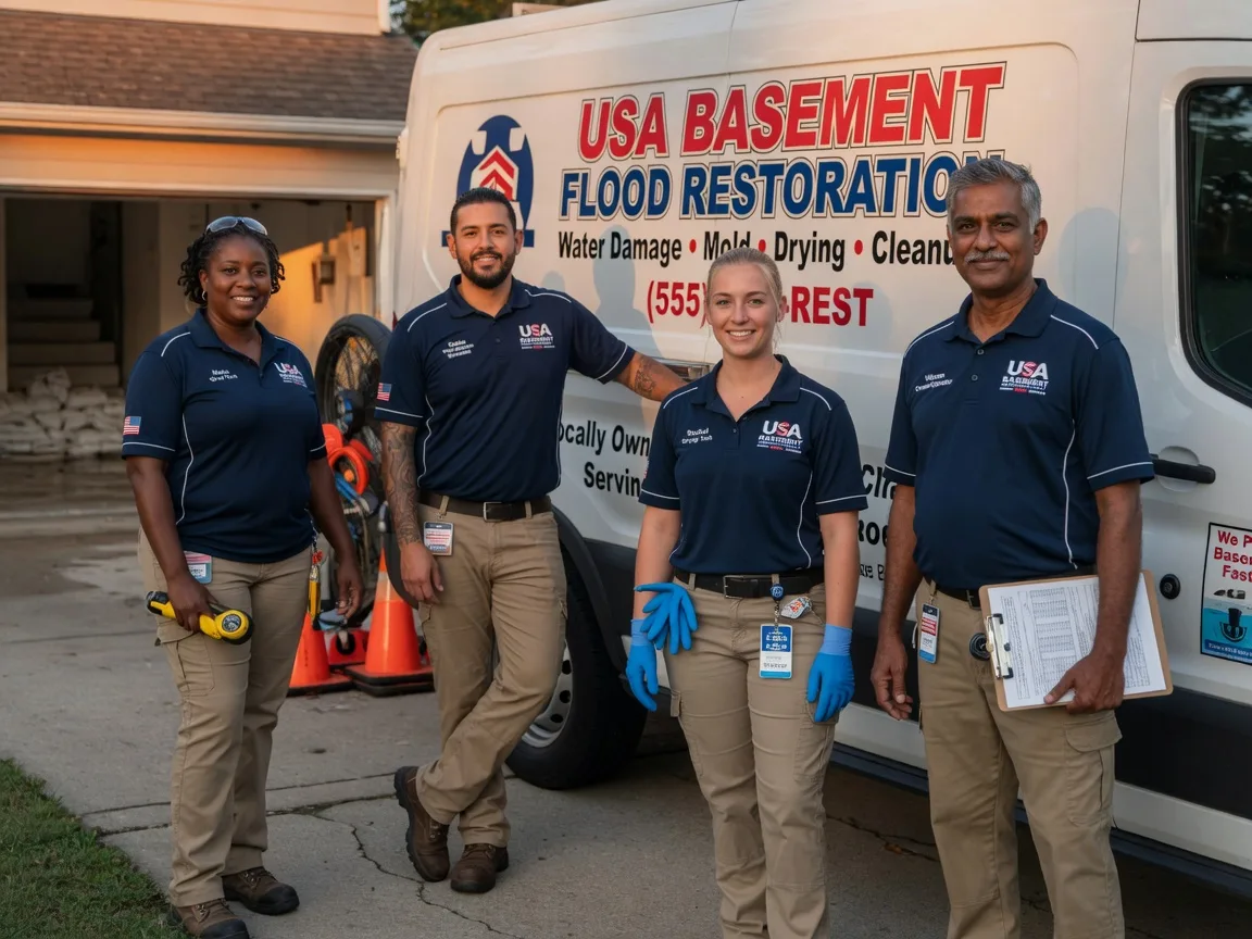Basement Flood Cleanup company in Plantersville, TX